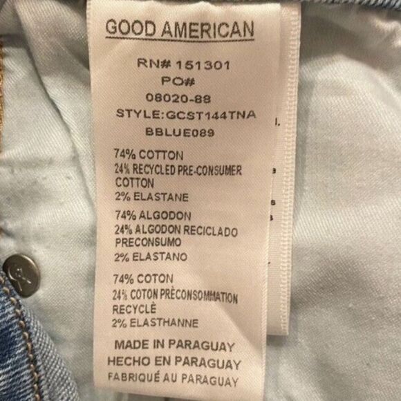 Good American High Rise Women Jeans - Light Blue - Picture 3 of 4